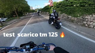 PROVIAMO IL TM CON IL NUOVO SCARICO 🔥 FA PAURA  MT 09  HUSVARNA 701 [upl. by Sonya927]