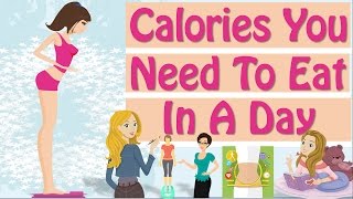 How Many Calories To Lose Weight How Many Calories Should I Eat A Day [upl. by Erna]