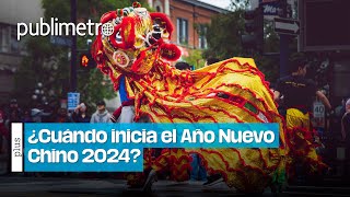 ¿Cuándo inicia el Año Nuevo Chino 2024 [upl. by Ibob765]