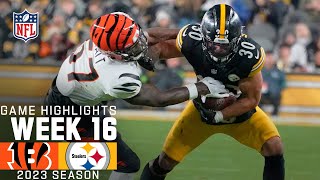 Cincinnati Bengals vs Pittsburgh Steelers  2023 Week 16 Game Highlights [upl. by Demodena]