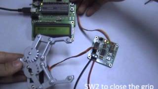 Robot gripper  SC08A  SK40C [upl. by Eedolem]