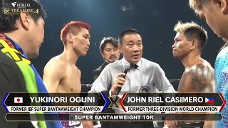 JOHN RIEL CASIMERO PHILIPPINES vs YUKINORI OGUNI JAPAN FULL FIGHT [upl. by Xyla]