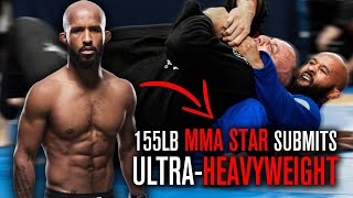 MMA Legend Demetrious Mighty Mouse Johnson Makes Epic Run In Open Weight Division At IBJJF Pans [upl. by Pardoes]