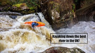 Kayaking down the best river in the UK [upl. by Stanton]