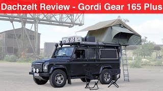 Dachzelt Review  Gordigear 165 Plus [upl. by Avrit]