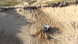 Axial scx10 honcho sand paddles4 [upl. by Tilly]