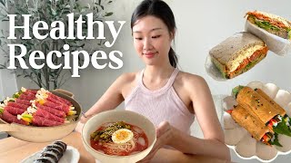 What I Eat in a Day Simple Korean Recipes [upl. by Ysied879]