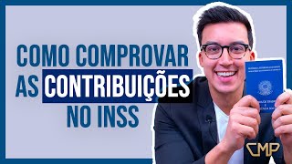 Como COMPROVAR suas CONTRIBUIÇÕES no INSS [upl. by Aek88]