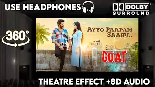 Ayyo Paapam Saaru  Theatre Experience Dolby Surround sound GOAT  Sudheer Anand Divya [upl. by Bethel781]