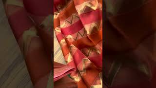 Banarasi Pure Kora Silk Saree handloomsarees banarassilksarees saree fashion silkmarkcertified [upl. by Nrojb]