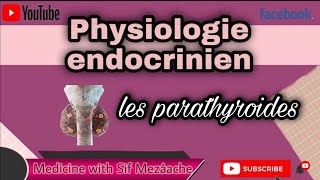 3 Les Parathyroïdes Métabolisme PhosphoCalcique  Physiologie 2ème MED [upl. by Raseac]