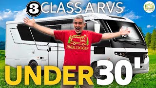 3 Small Class A Motorhomes Under 30  2024 Models [upl. by Acinahs]