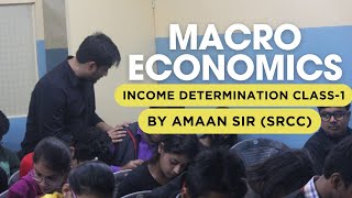 Lecture 1  Income Determination amp Multiplier  Macroeconomics  CBSE Class 12  CUET UG  SRCC [upl. by Ayatnwahs]