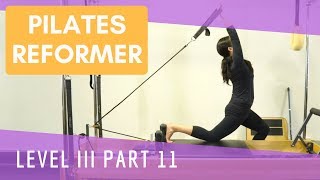 UpsideDown Pilates  Reformer Level 3  Part 11 [upl. by Zipah842]