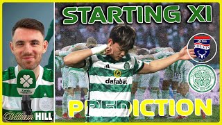 Ross County v Celtic  Starting XI Prediction [upl. by Altheta]