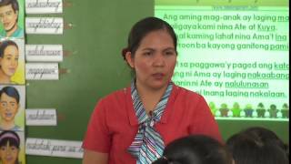 Teaching Demonstration of Filipino in the K to 12 Curriculum [upl. by Nallac]