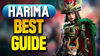 HARIMA  RAIDS ARENA GODDESS BUILD amp MASTERIES [upl. by Iruj]