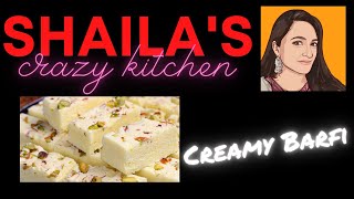 Shailas Crazy Kitchen  How to make Barfi  In UrduHindi with English subtitles  SCK [upl. by Vinny424]