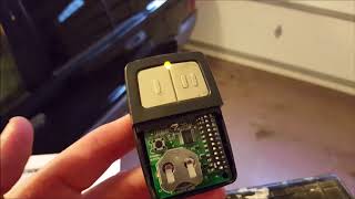 DIY How To Program a CLICKER UNIVERSAL Garage Door Opener [upl. by Norrahc]