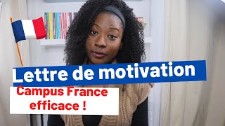 COMMENT REDIGER UNE LETTRE DE MOTIVATION POUR UN EMPLOI exemple modèle [upl. by Marcelline]