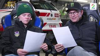 Hvem er best i engelsk av Petter Solberg og sønnen Oliver [upl. by Searcy]