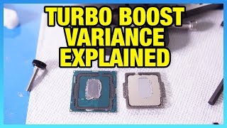 Explaining Coffee Lake Turbo Boost Variance amp MultiCore Enhancement [upl. by Athalee995]