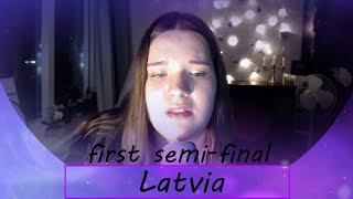 Mari  Dynasty LIVE  Latvia š‡±š‡»  First SemiFinal [upl. by Lynad518]