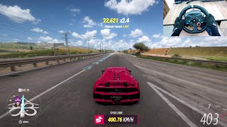 Sesto Elemento on Hyperspeed 1167 HP Tuned  Forza Horizon 5 Gameplay  Logitech G29 Steering Wheel [upl. by Doran230]