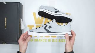 Converse Star Player Ox  Grey Black Unboxing  Walktall [upl. by Nnaitsirk]