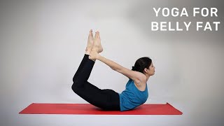 Yoga For Belly Fat  Chakki Chalanasana  Dhanurasana [upl. by Nyrhtakyram463]