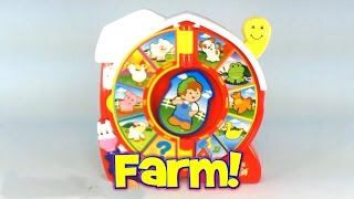 FisherPrice Classic Farmer Says See N Say 2003 Mattel Toys B7593 [upl. by Bik]