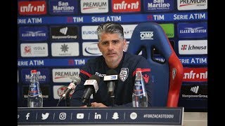 Hellas VeronaCagliari la conferenza prepartita [upl. by Mcmillan]