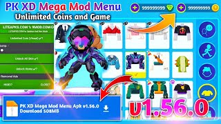 PK XD Mod Apk v1560  PK XD Mega Mod Menu v1560  PK XD Game Hack v1560 Unlimited Everything [upl. by Christianna]