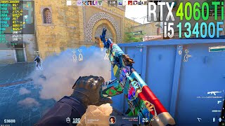 CS2 CounterStrike 2  RTX 4060 Ti 8GB and i5 13400F  Very High FSR 1080p 1440p [upl. by Lew494]