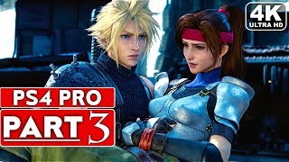 FINAL FANTASY 7 REMAKE Gameplay Walkthrough Part 3 FULL GAME 4K PS4 PRO  No Commentary [upl. by Ecnal635]