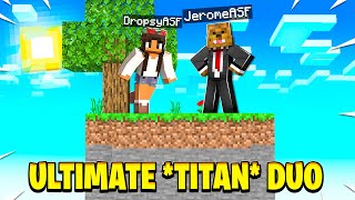 Starting Our Ultimate Journey In Minecraft Skybounds w JeromeASF [upl. by Geminian475]