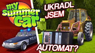 UKRADL JSEM TRAKTOREM AUTOMAT  My Summer Car 01 [upl. by Nemrak96]