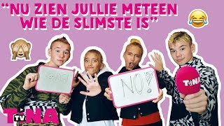 LISA amp LENA EN MARCUS amp MARTINUS DOEN DE TWEELINGTEST  TWINTEST  TinaTV [upl. by Nehcterg720]