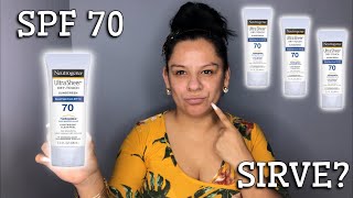 SPF 70 NEUTROGENA ULTRA SHEER DRYTOUCH [upl. by Toffic]