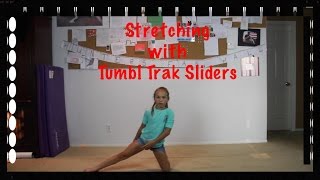 Splits Stretch with Tumbl Trak Sliders [upl. by Horten641]