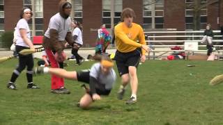 Quidditch Edinboro Snitch Cup Highlight Reel 2012 [upl. by Saihtam]