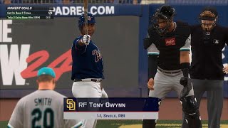 MLB The Show 24 quotGwynn Does Damagequot Extreme Moment [upl. by Yeslek606]