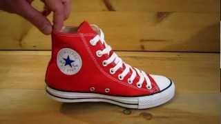 Converse All Stars Chuck Taylor High Red [upl. by Ainad]