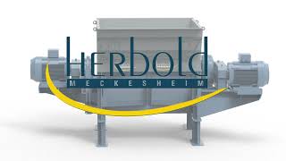 Doubleshaft Shredder DWS 45160  Herbold Meckesheim [upl. by Robena]