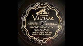 quotMood Indigoquot  Duke Ellington and his Cotton Club Orchestra 1930 [upl. by Soinski]