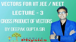 vectors for neet  vectors for iit jee  vectors physics class 11th  cross product [upl. by Meijer]