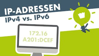 IP ADRESSEN einfach erklärt IPv4 vs IPv6 [upl. by Trygve]