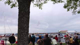 North Bay Ontario Air Show Snowbirds [upl. by Hallvard]