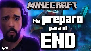 JUEGO a MINECRAFT por PRIMERA VEZ en mi VIDA EN 2023  me PREPARO para el END EP57 [upl. by Acired]