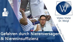 Kaputte Nieren Akutes Nierenversagen chronische Niereninsuffizienz  Ursachen Symptome amp Therapie [upl. by Niel]